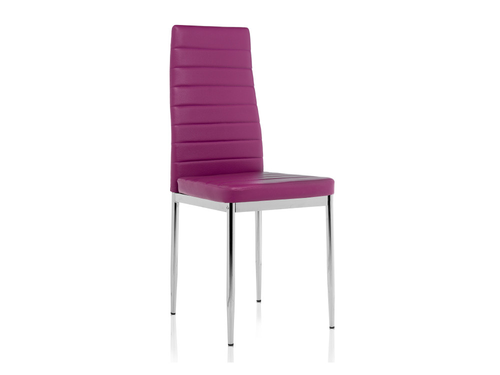 DC2-001 purple Стул Серый, Хромированный металл стул kenner 151 ks фиолетовый опоры черные фиолетовый металл