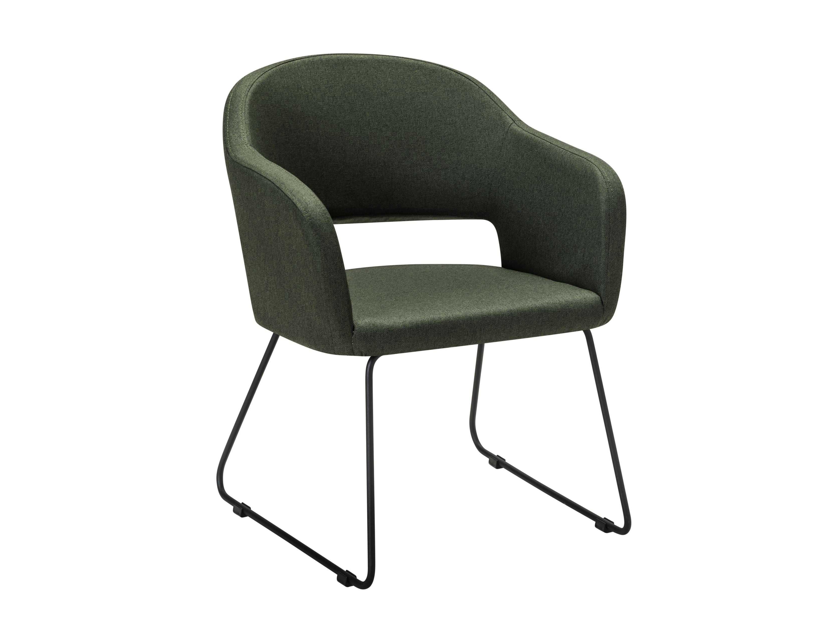 Кресло Oscar тёмно-зеленый/Линк Зеленый, Металл кресло еврошаг шоколадный рогожка