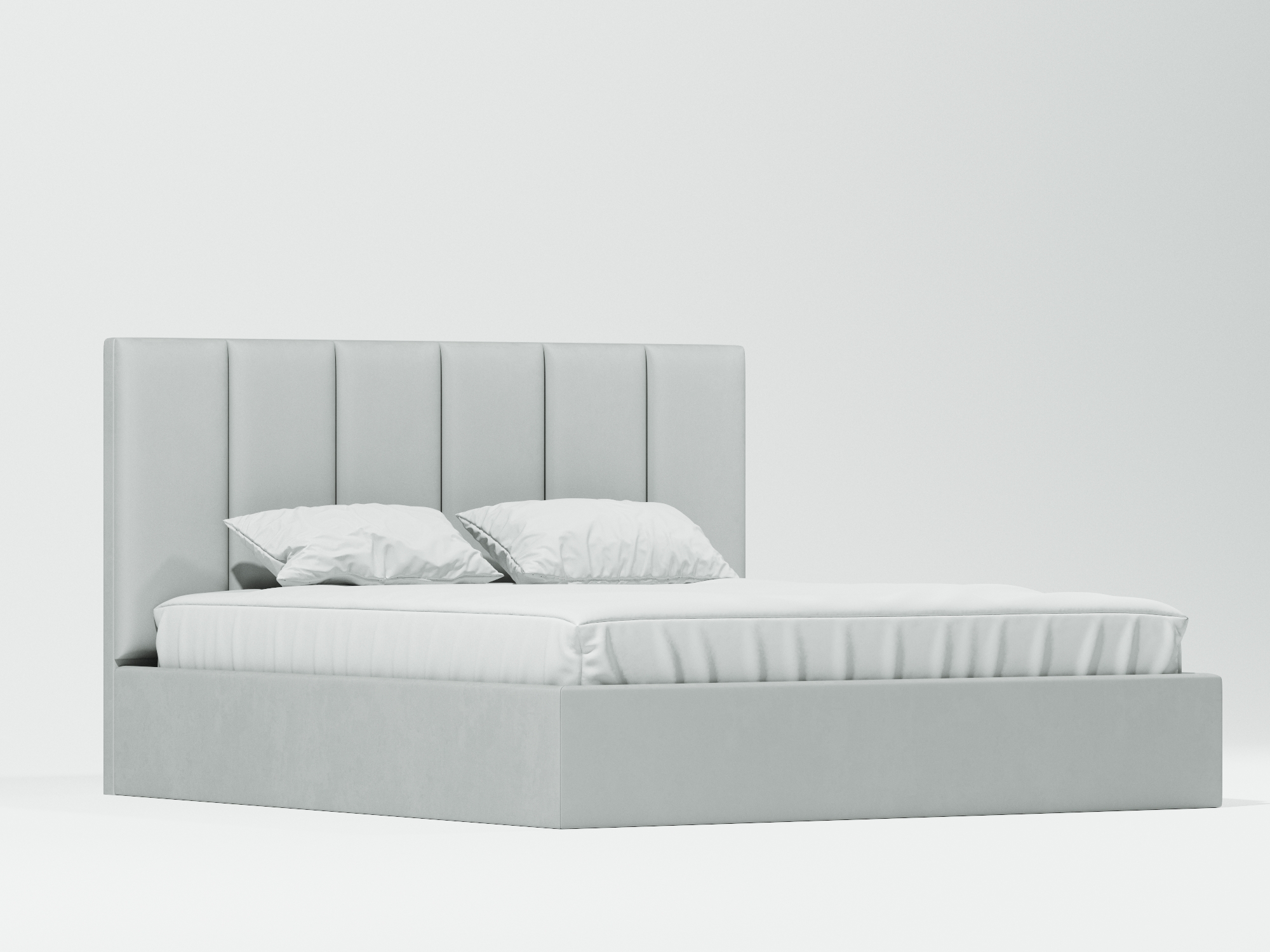 Кровать Терзо без П/М (180х200) Белый, ДСП, МДФ