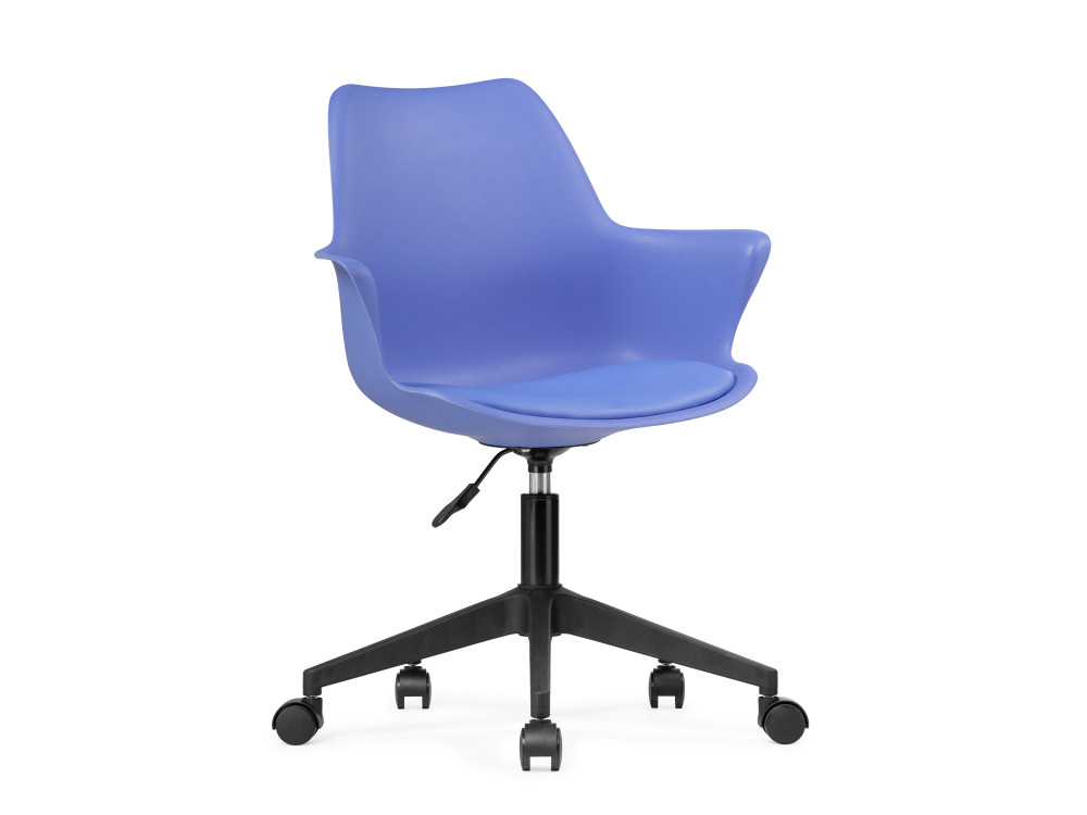 Tulin blue / black Компьютерное кресло MebelVia Синий, Экокожа, Пластик кресло груша экокожа синий 80x120 см