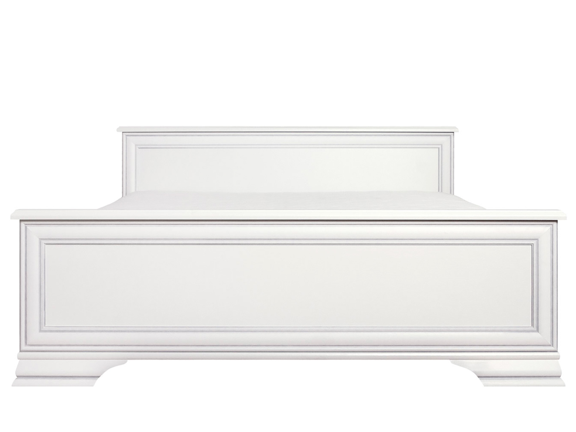 Кровать Кентаки (160х200) Белый, ЛДСП кровать с подьемным механизмом кентаки 160х200 каштан коричневый лдсп