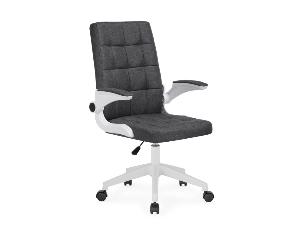 Elga dark gray / white Компьютерное кресло MebelVia Серый, Ткань, Пластик