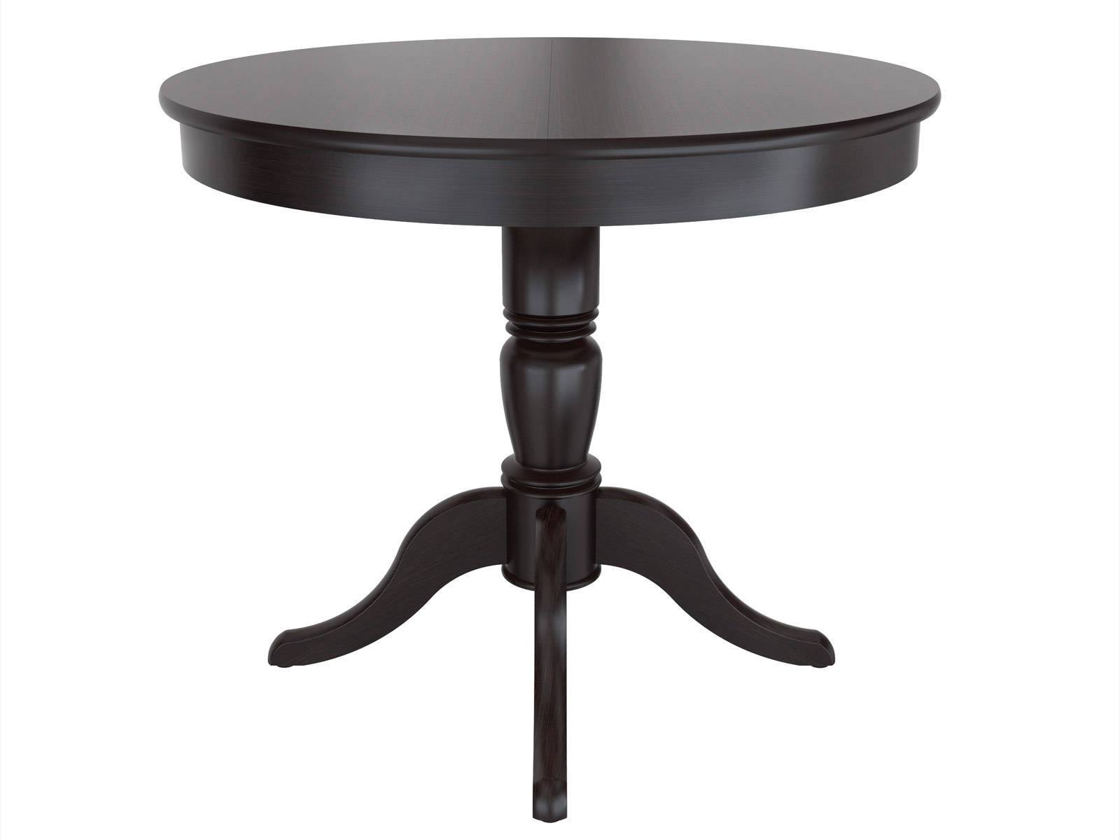Кухонный стол Фламинго 1 Коричневый темный, Массив кухонный стол фламинго 1 коричневый темный массив