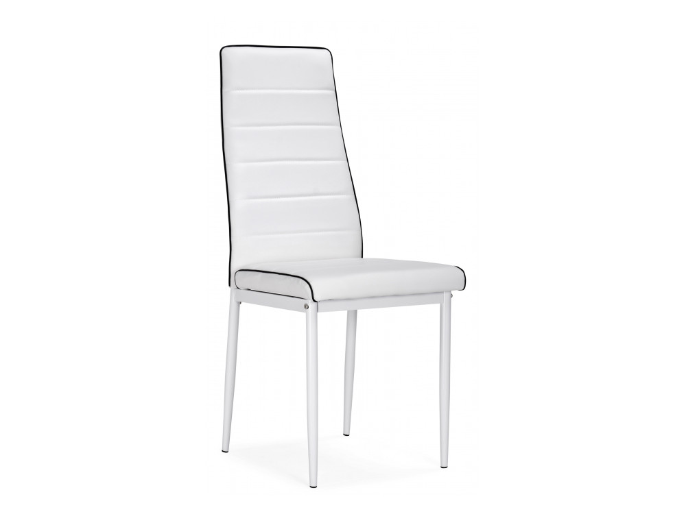 DC2-001 white / black Стул Белый, Окрашенный металл dc2 001 beige стул серый хромированный металл