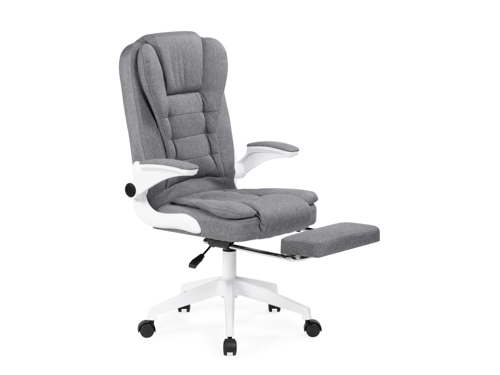 Mitis gray / white Компьютерное кресло MebelVia Серый, Ткань, Пластик
