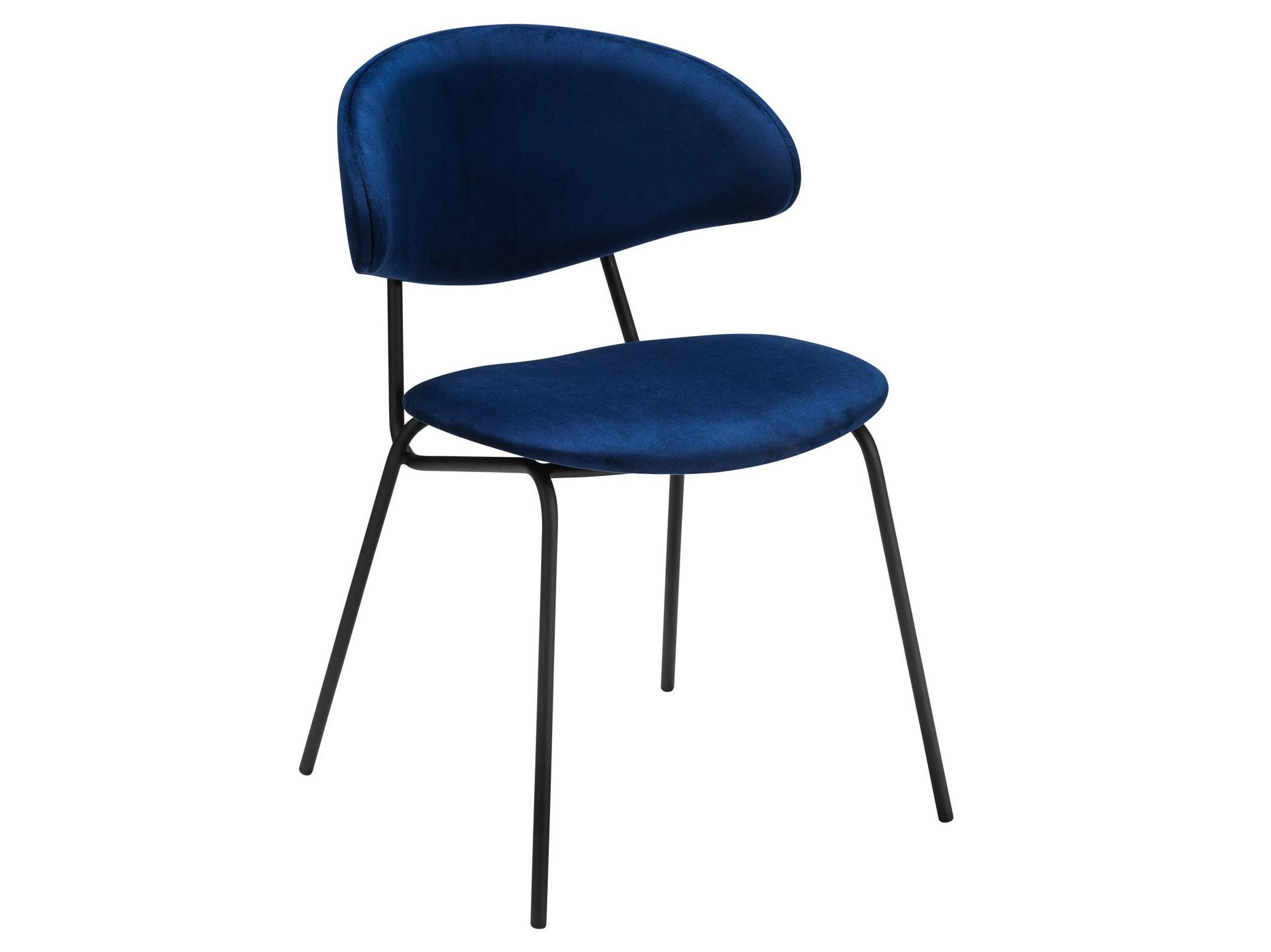 Стул Calipso /blue Черный, Металл kolin blue стул серый металл