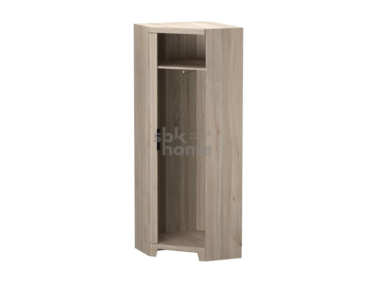 Шкаф для одежды угловой (без двери), Юта (754*754*2100) Дуб Мария, 50609 ЛДСП