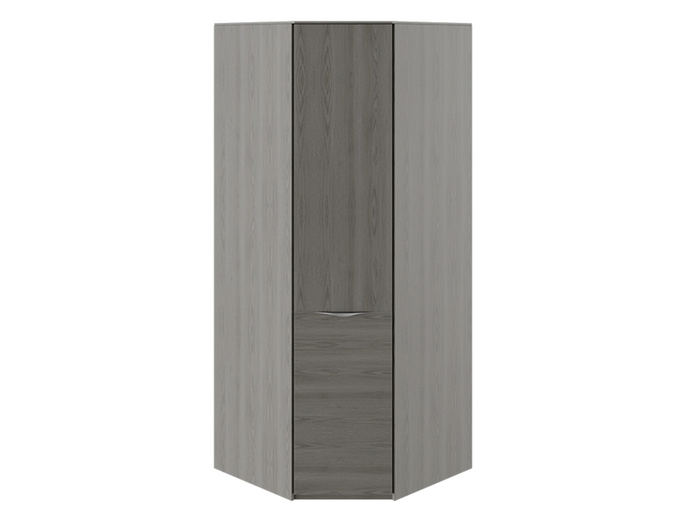 Шкаф угловой с 1 дверью Либерти Хадсон, , Коричневый, ЛДСП комплект панелей для шкафов либерти хадсон коричневый лдсп
