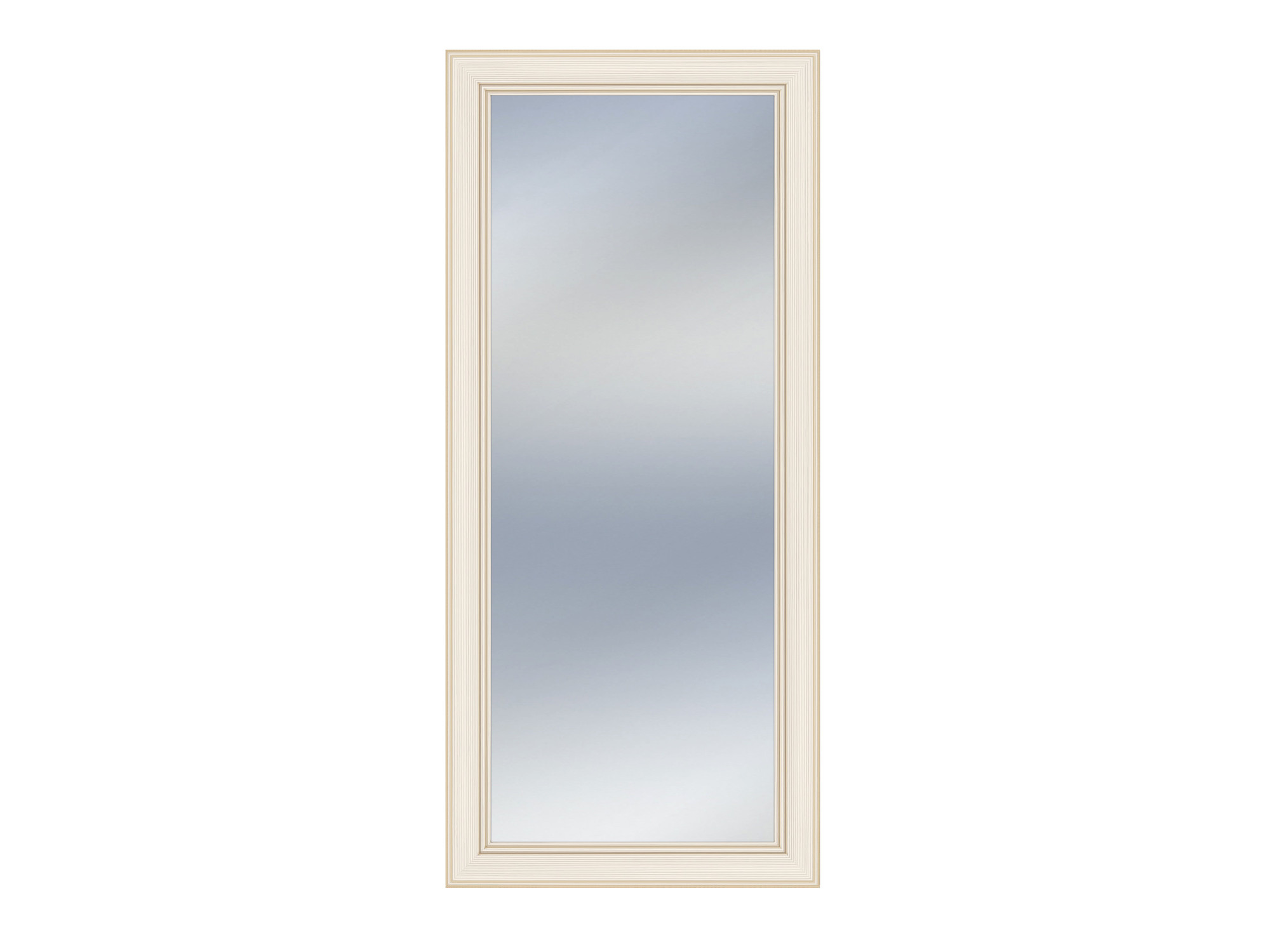 Зеркало над тумбой высокой Сиена бодега белый (патина «золото»), Белый, МДФ, ЛДСП