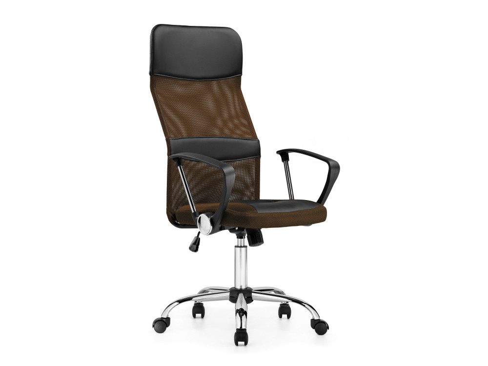 Arano brown Компьютерное кресло Серый, Хромированный металл