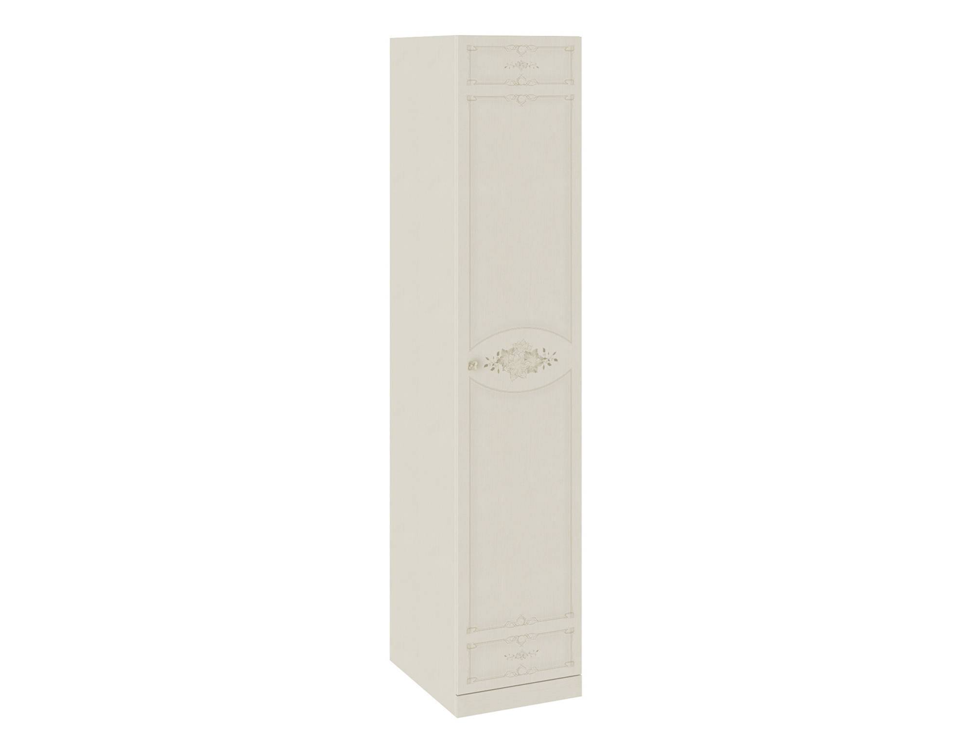 Шкаф для белья с 1 дверью Лорена Штрихлак, Белый, ЛДСП, Кромка ABS
