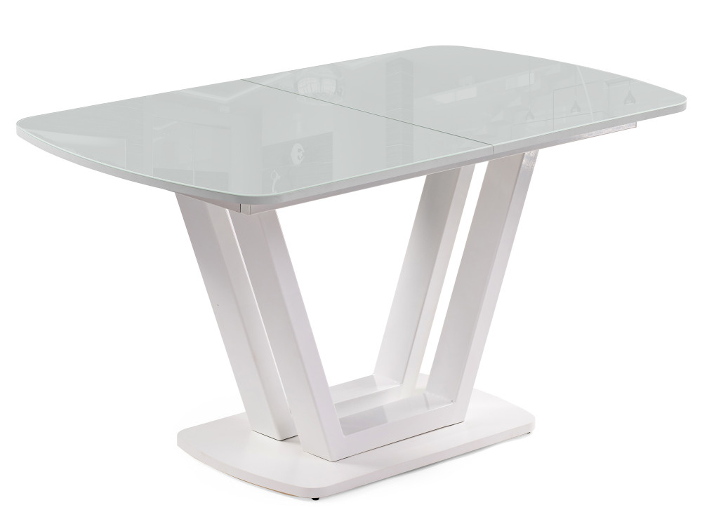 Келтик белый Стол Белый, Металл, ЛДСП келтик кремовый стол стеклянный бежевый металл лдсп