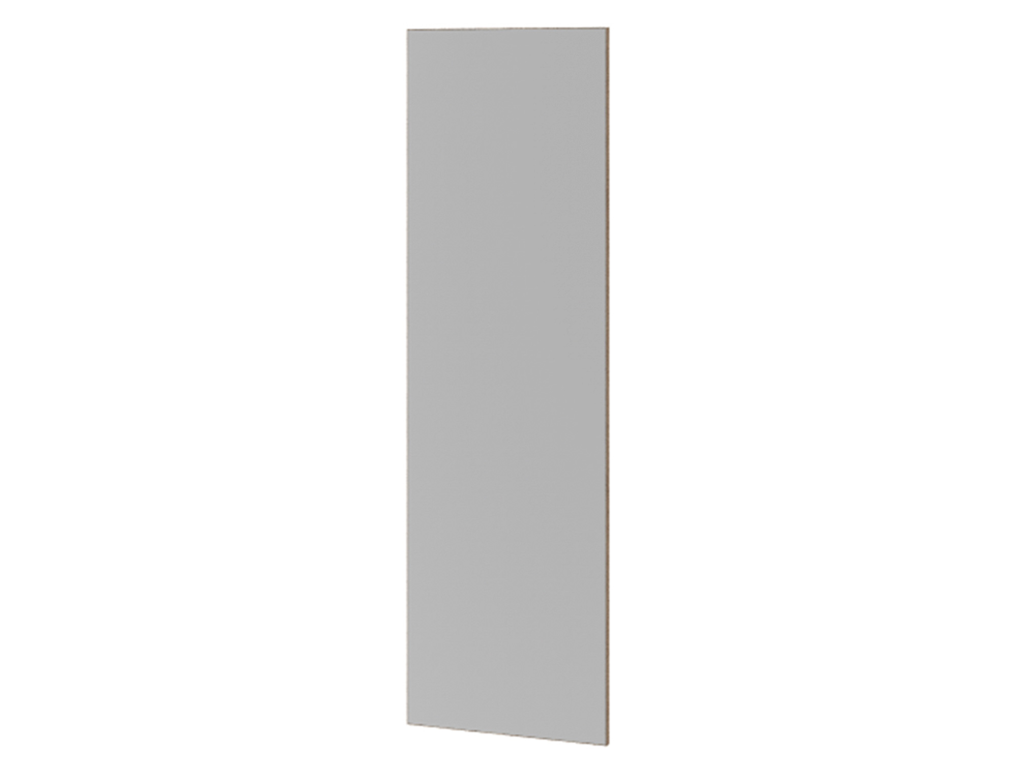 Панель с зеркалом Эльза Коричневый, Зеркало, ЛДСП панель с зеркалом со встроенной гладильной доской тип 1 коричневый темный лдсп зеркало металл