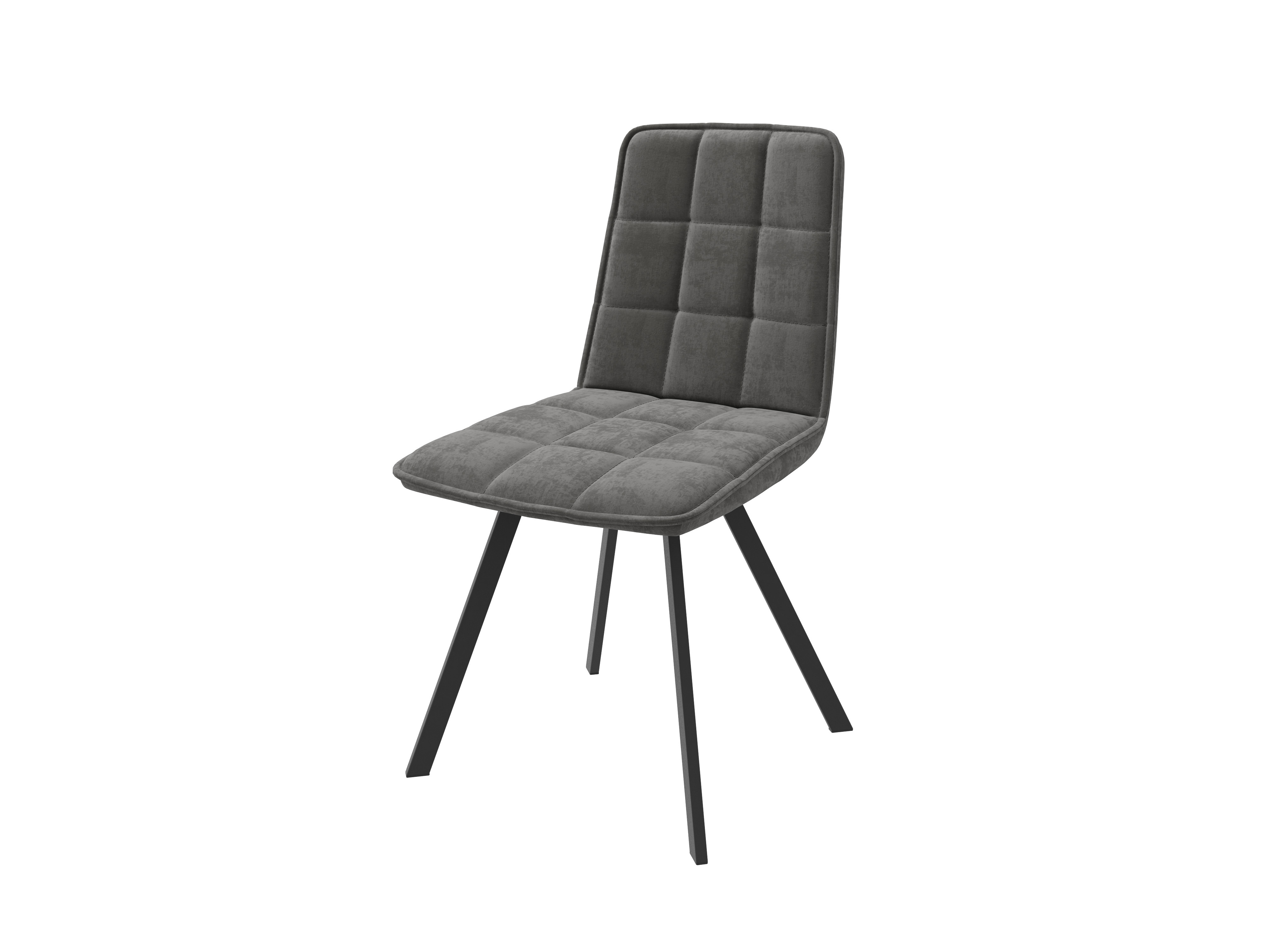 Стул Ром М,Чёрный/Antracite Lux b28 Черный, Металл стул сиена каркас металл чёрный велюр цвет графит