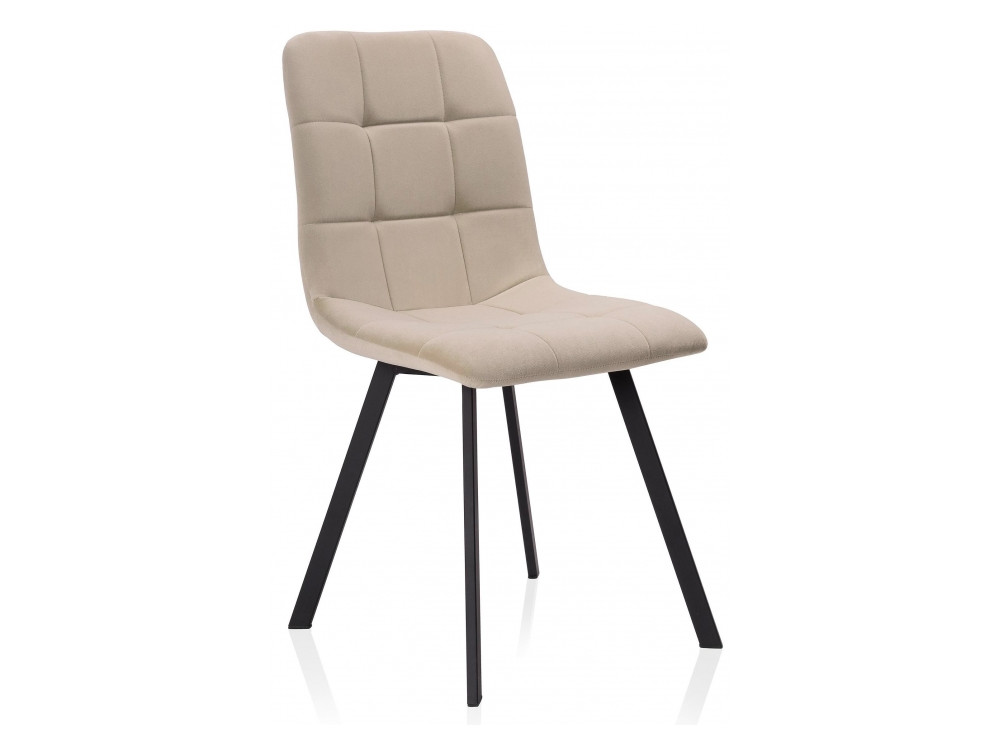 Bruk beige / black Стул Черный, Окрашенный металл кресла и стулья woodville стул на металлокаркасе bruk