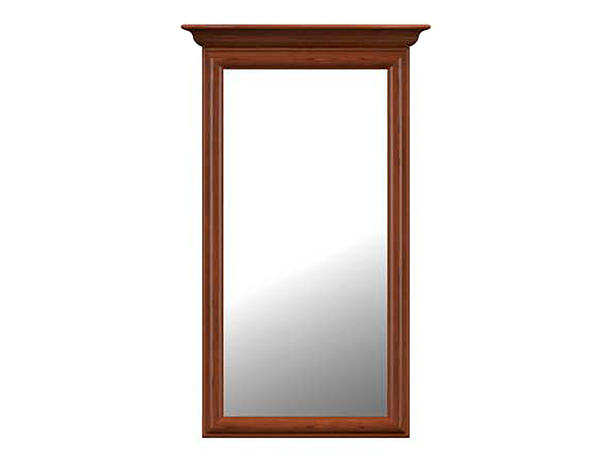 Зеркало Кентаки Каштан, Коричневый, Зеркало, МДФ шкаф с вешалкой кентаки белый мдф зеркало лдсп