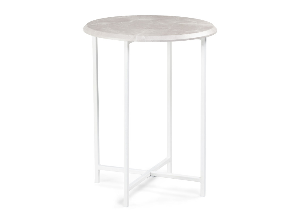 Грейс мрамор серый / белый Журнальный стол Белый, Металл грейс мрамор серый белый журнальный стол белый металл