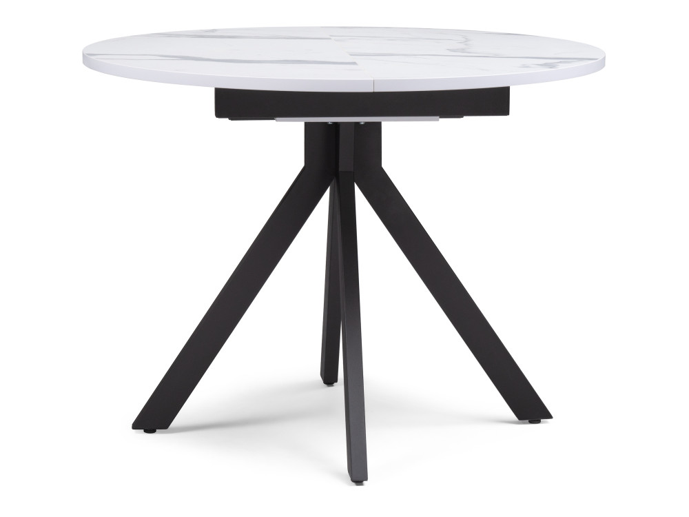 Бетина мрамор белый / черный Стол деревянный Черный, Металл стол приставной сеул 42 47 мрамор белый металл черный черный металл