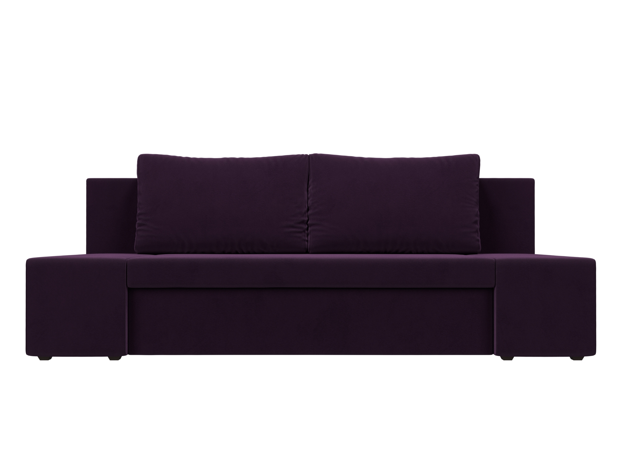 Диван Сан Ремо MebelVia Фиолетовый, Велюр, ЛДСП прямой диван сан марко фиолетовый велюр