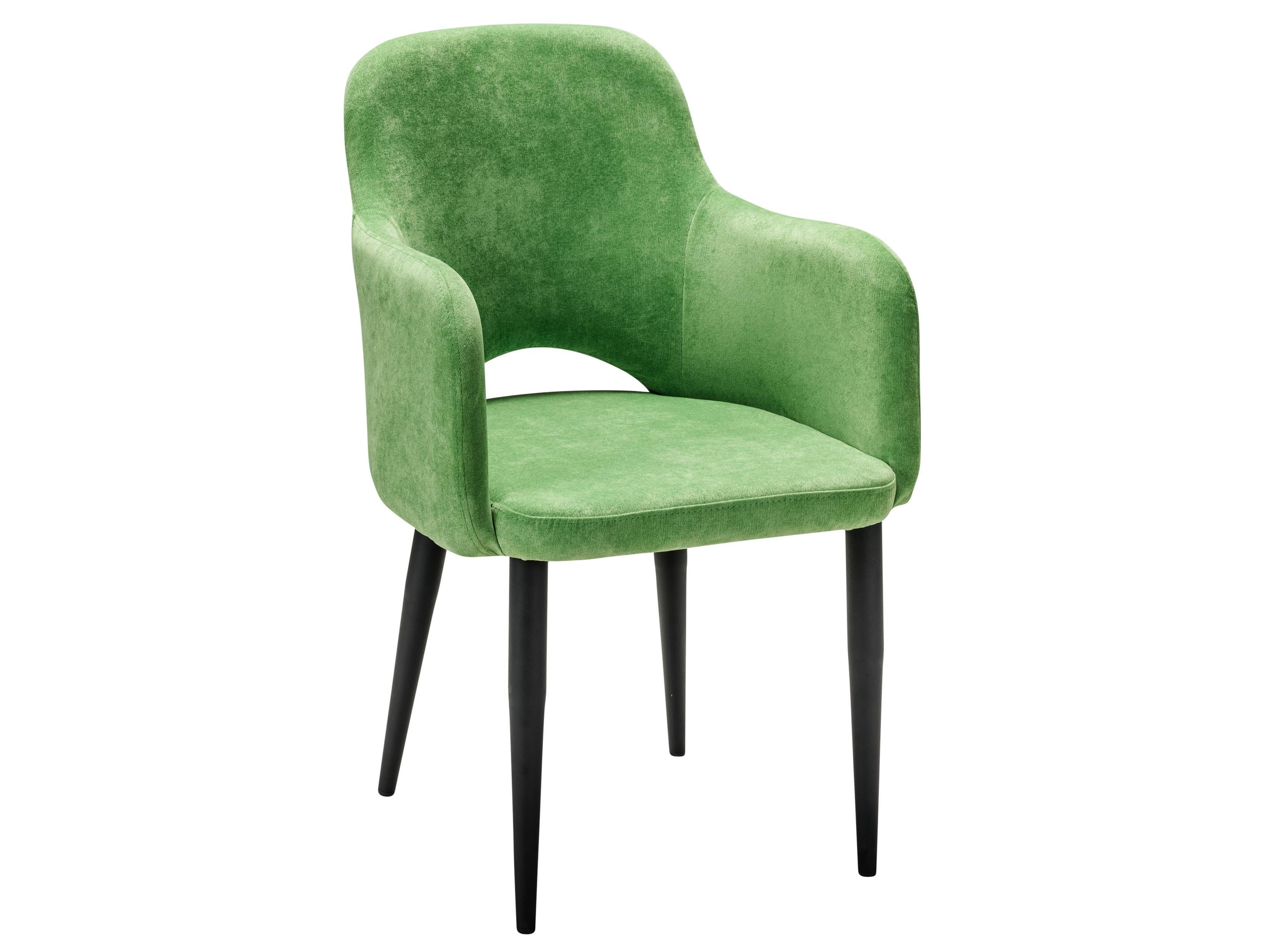 Кресло Ledger зеленый/черный MebelVia Черный, Микровельвет, Металл кресло ledger дуб натуральный