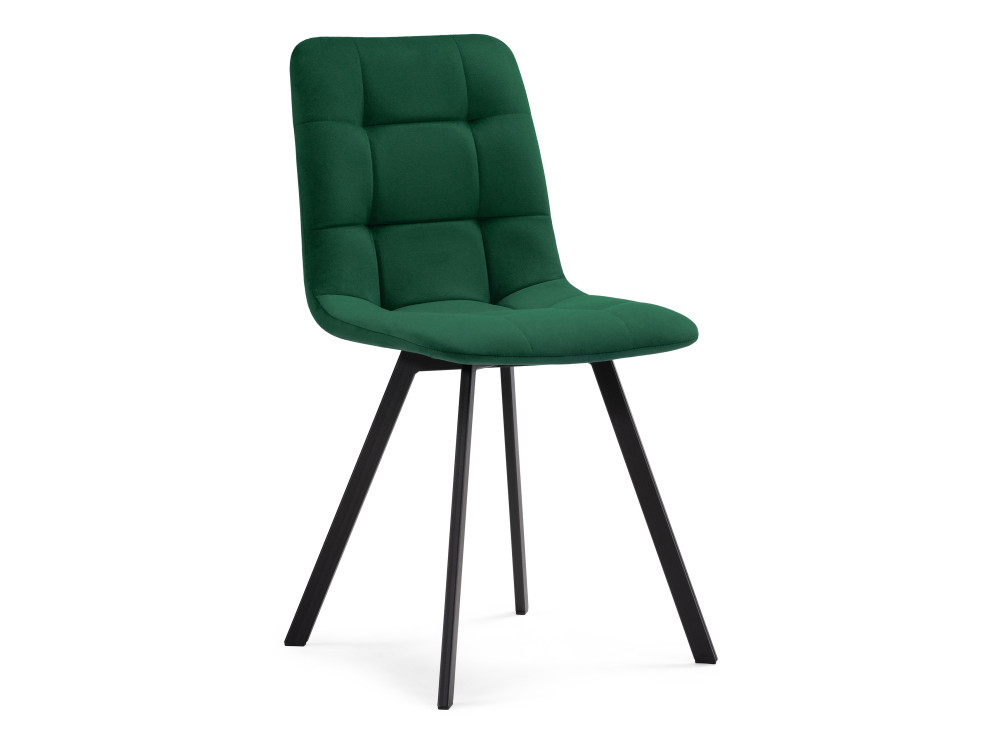 Чилли черный / зеленый Стул Черный, Окрашенный металл чилли черный бежевый стул черный окрашенный металл