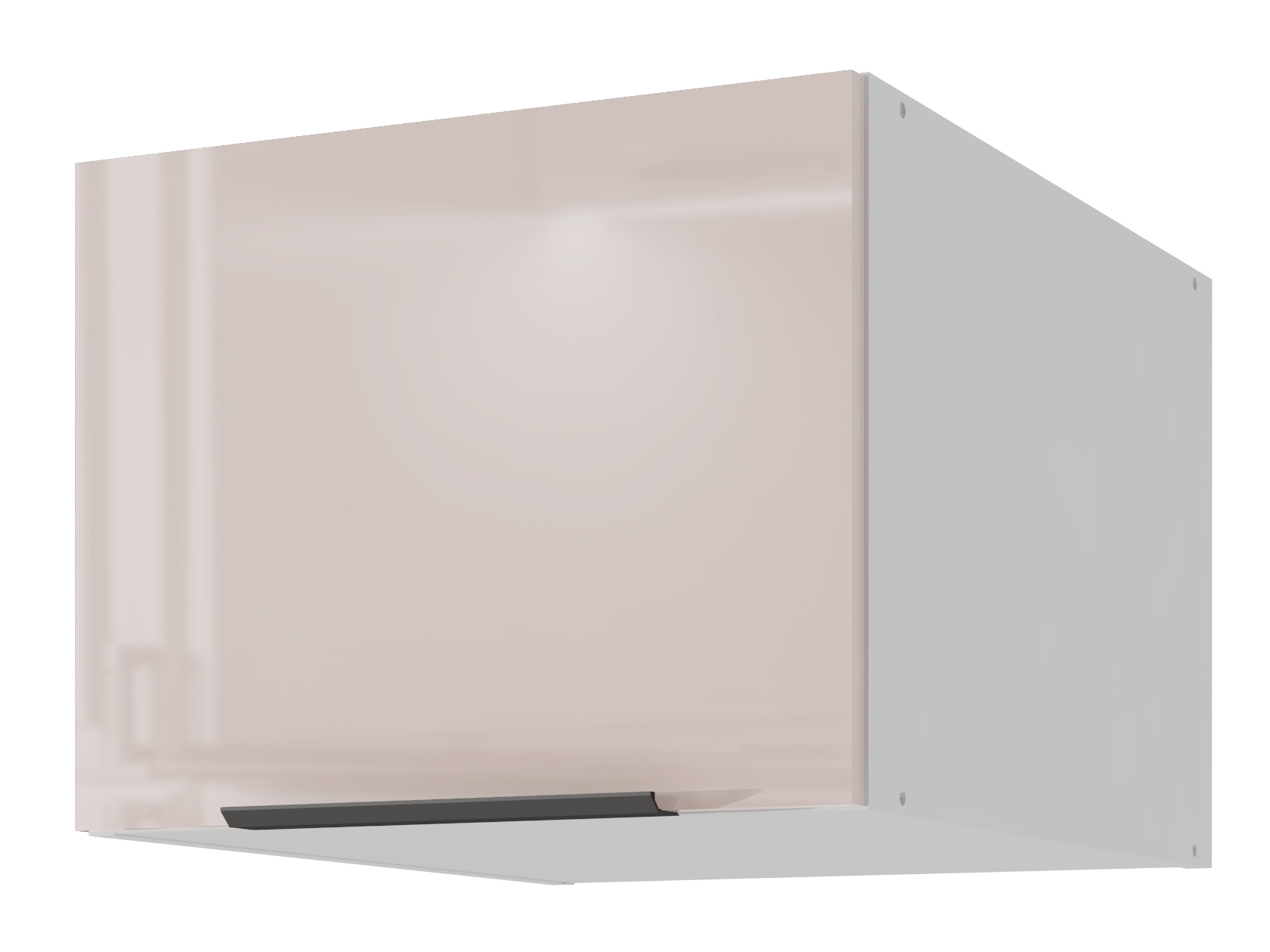 Шкаф антресольный 45 х 36 см Калипсо Белый, Бежевый, ЛДСП шкаф антресольный для девочек сенди белый фотопечать бежевый лдсп