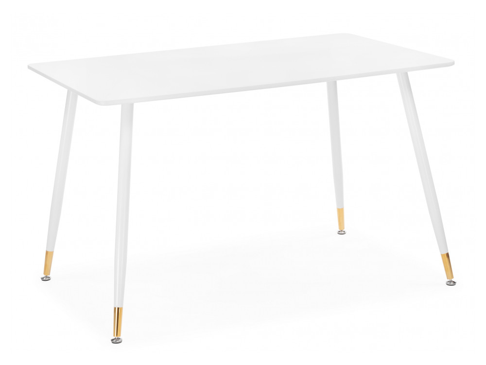 Bianka белый Стол деревянный Белый, Окрашенный металл клео 3 белый белый стол деревянный белый металл