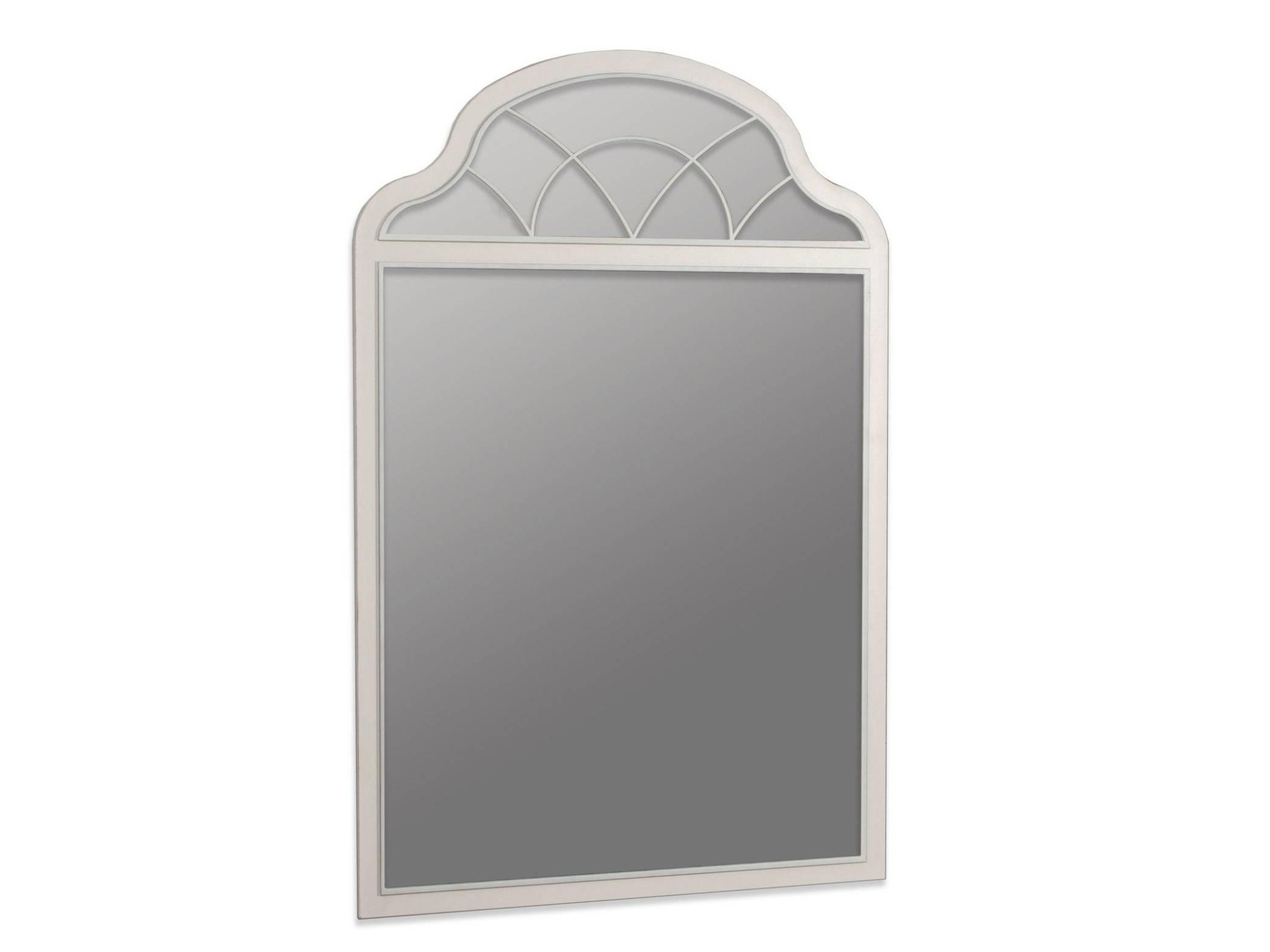 Зеркало навесное Белла 61.11 белый Белый, ЛДСП стиль прованс зеркало навесное белый мдф лдсп