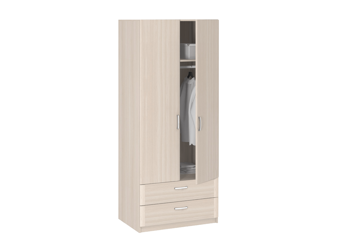 Лотос 8.023Z Шкаф для одежды с зеркалом 1 кат. ЛДСП шкаф для одежды с зеркалом этна 1 5 м