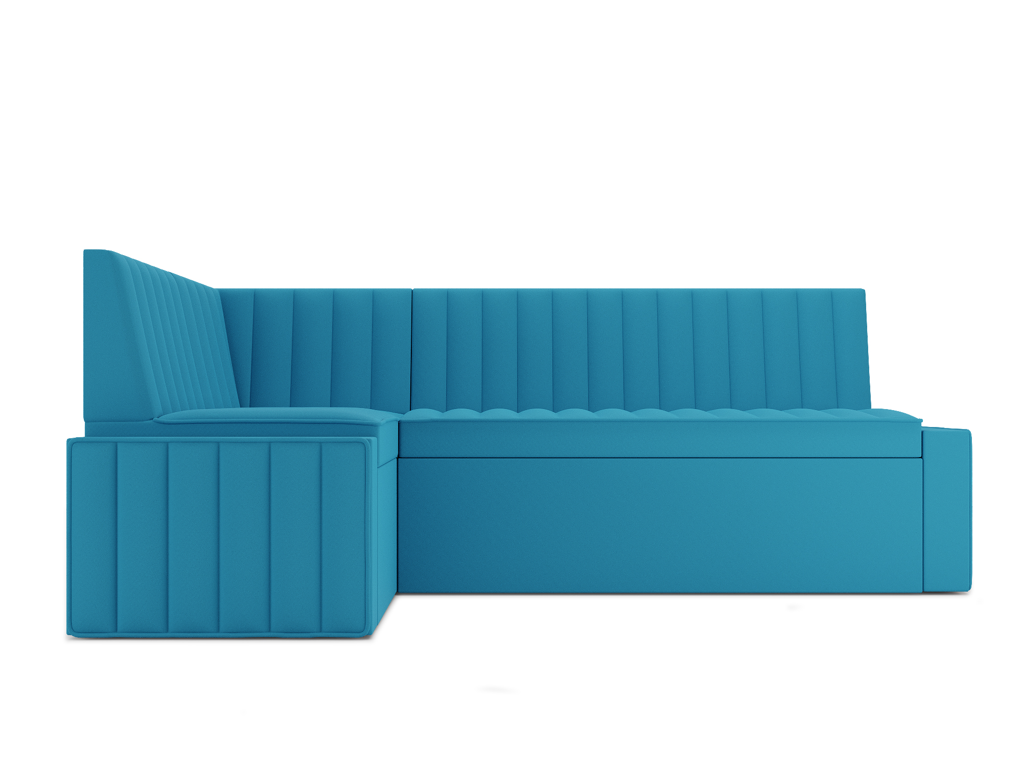 Кухонный угловой диван Версаль Левый (90х170) , Белый, ЛДСП, Брус сосны диван угловой каскад левый mebelvia синий рогожка лдсп брус сосны фанера