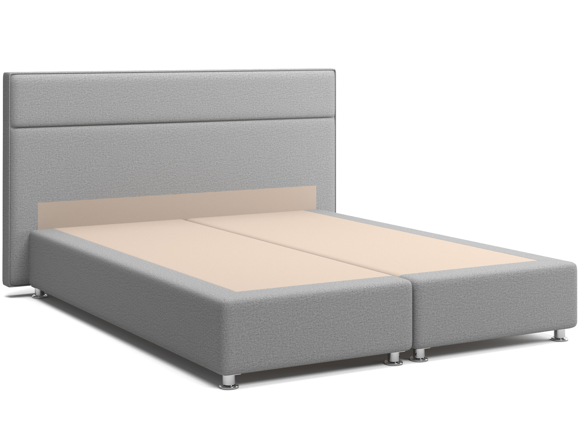 Интерьерная кровать Марта (160х200) Серый, Массив, ДСП диван кровать олимп mebelvia серый рогожка массив дсп
