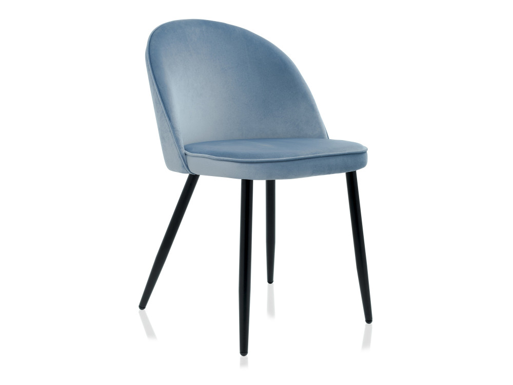 Dodo синий Стул Черный, Окрашенный металл capri голубой стул черный окрашенный металл