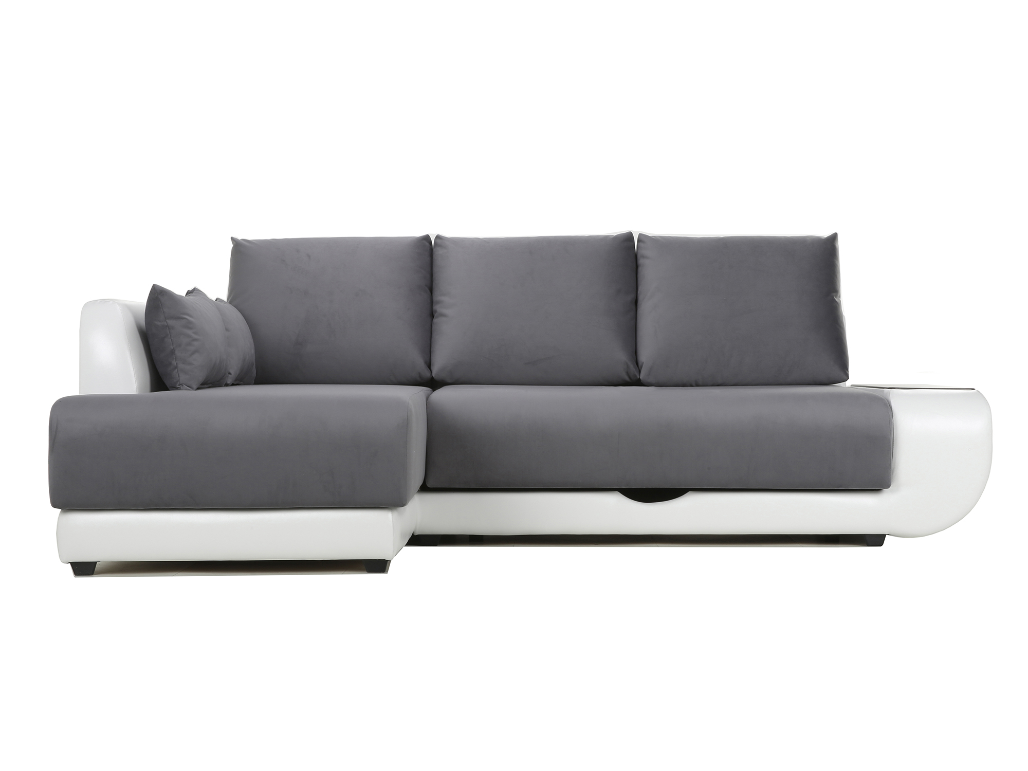 Угловой диван с независимым пружинным блоком Поло LUX НПБ (Нью-Йо угловой диван поло lux нью йорк левый mebelvia синий микровелюр массив лдсп фанера