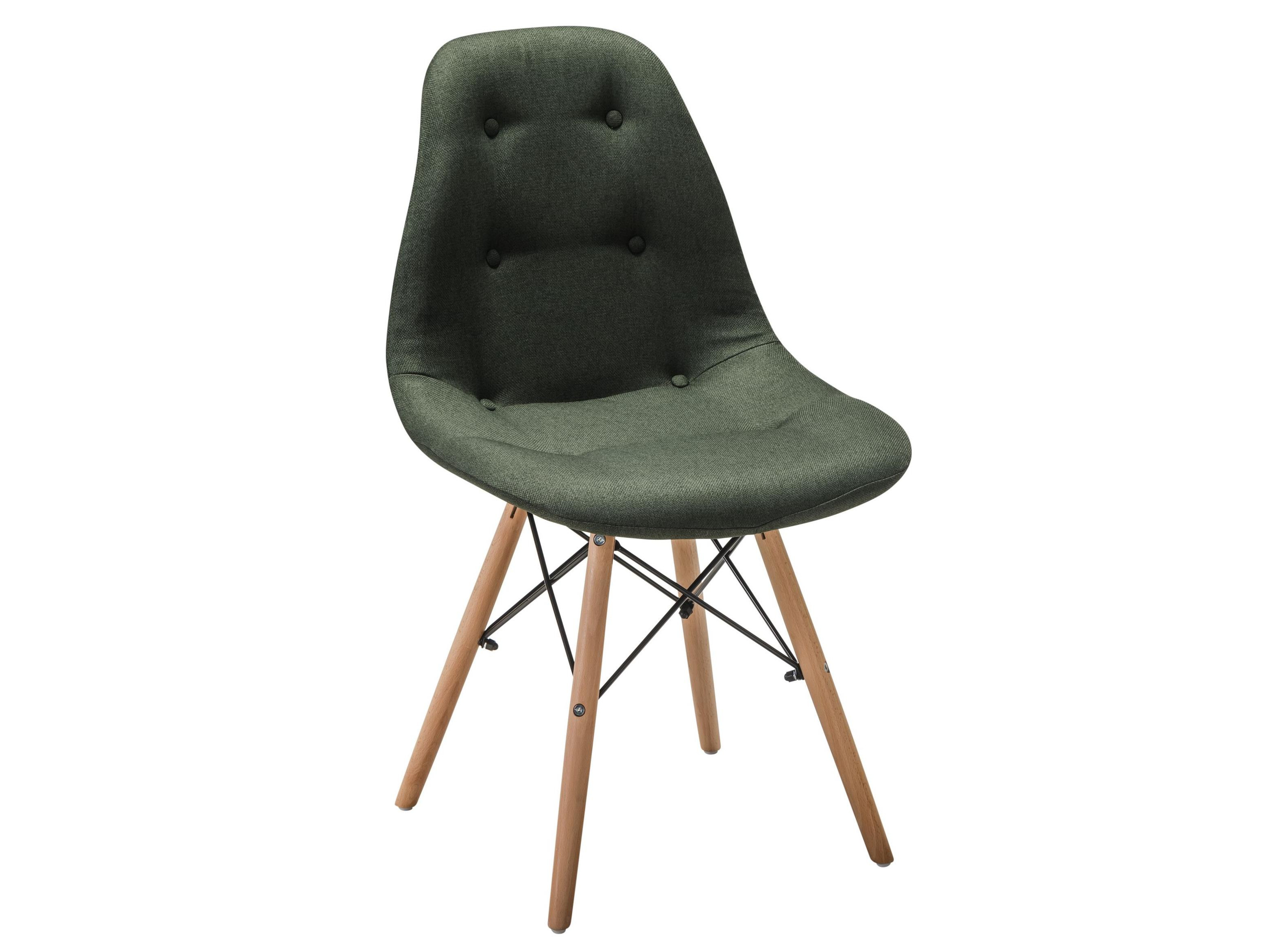 Стул Eames тёмно-зеленый /W Зеленый, Дерево стул фолио тёмно серый