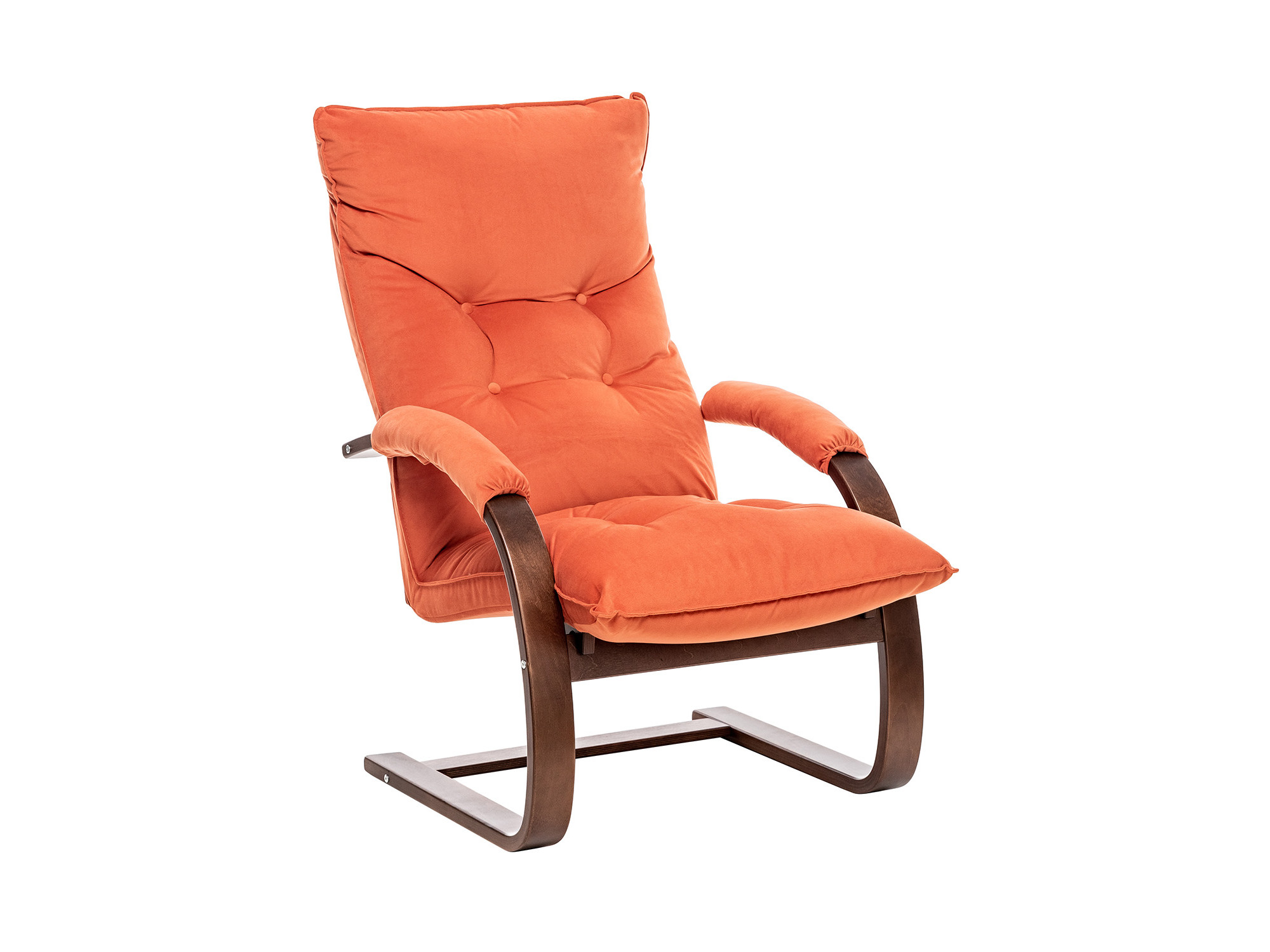 Кресло-трансформер Leset Монако MebelVia V39 оранжевый, Ткань Велюр, Фа