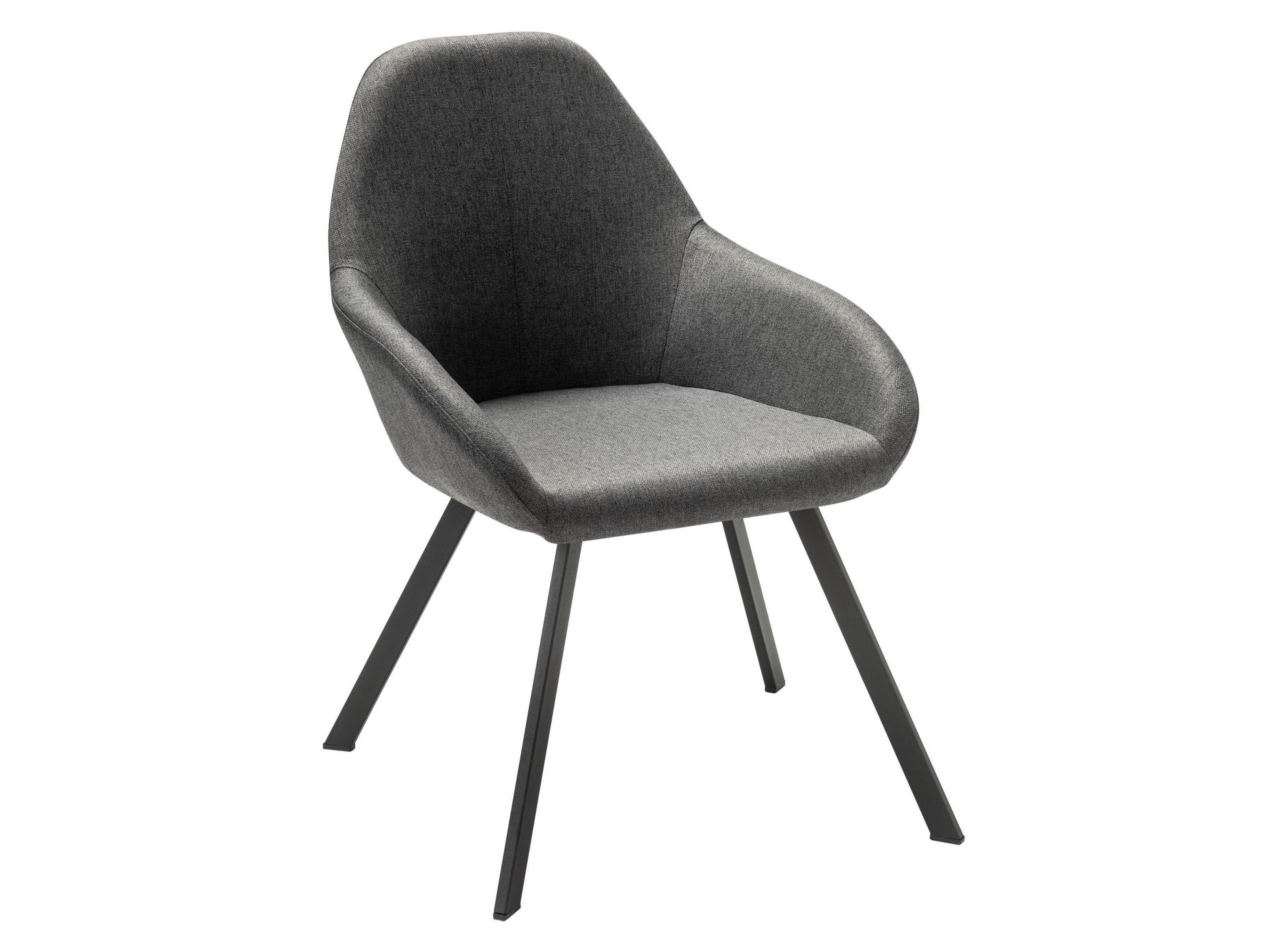 Кресло Kent тёмно-серый/Арки Серый, Металл кресло lars тёмно серый черный серый металл