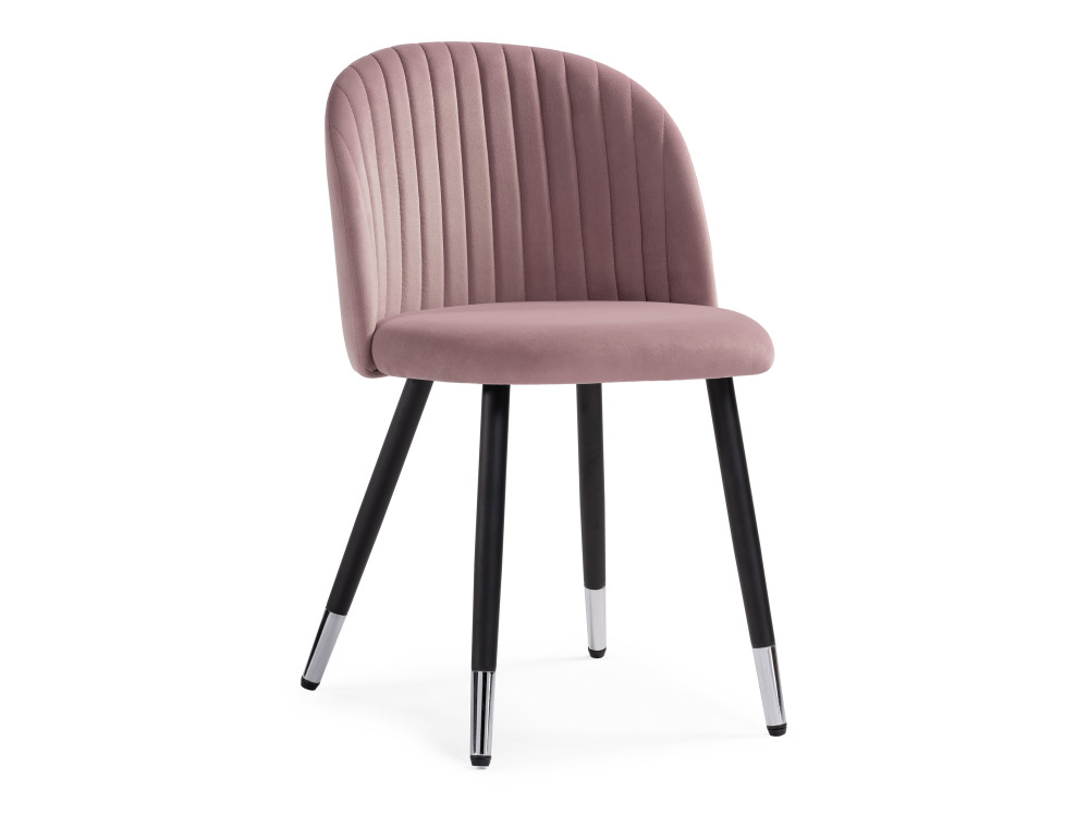 Gabi light purple / black Стул Черный, Окрашенный металл gabi 1 gray black стул черный окрашенный металл