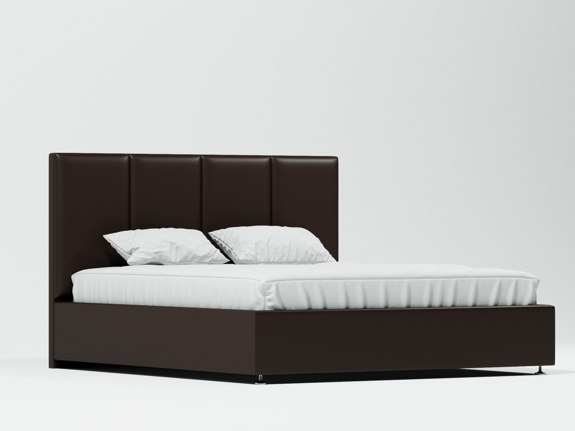 Кровать Секондо Плюс (160х200) Венге, ДСП, МДФ кровать милана 160х200 коричневый темный коричневый мдф лдсп