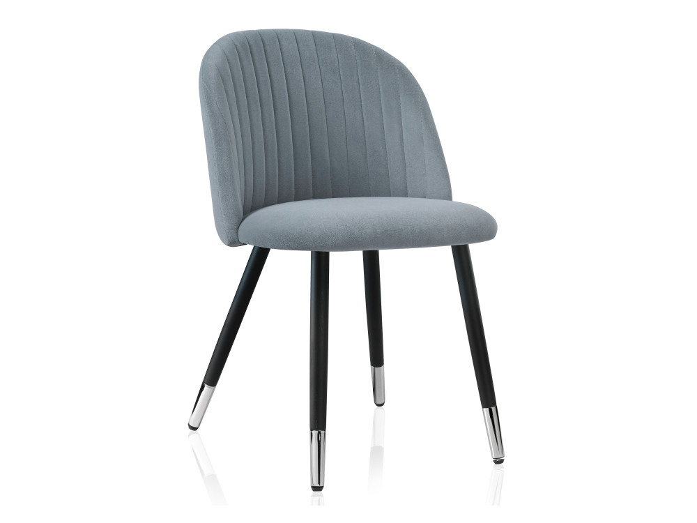 Gabi gray / black Стул Черный, Окрашенный металл gabi 1 dark blue black стул черный окрашенный металл