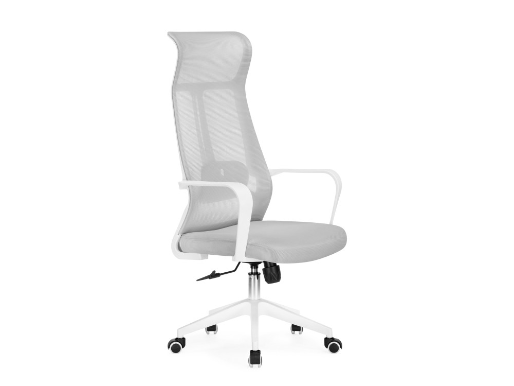 Tilda light gray / white Компьютерное кресло MebelVia Серый, Сетка