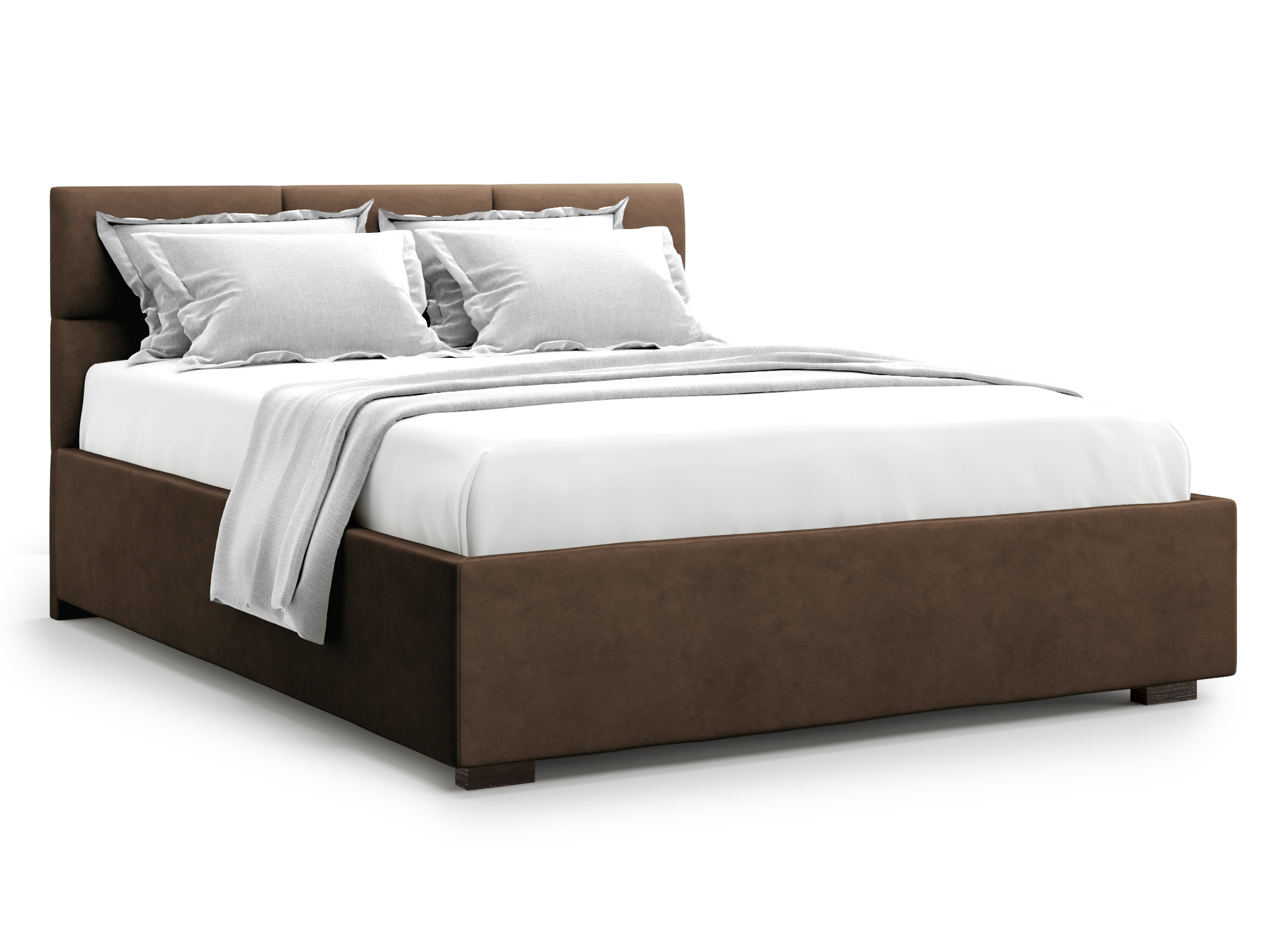 Кровать с ПМ Bolsena (160х200) Шоколадный, ДСП кровать bolsena без пм 160х200 зеленый дсп