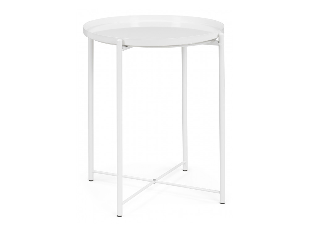 Tray 1 white Журнальный стол Белый, Металл