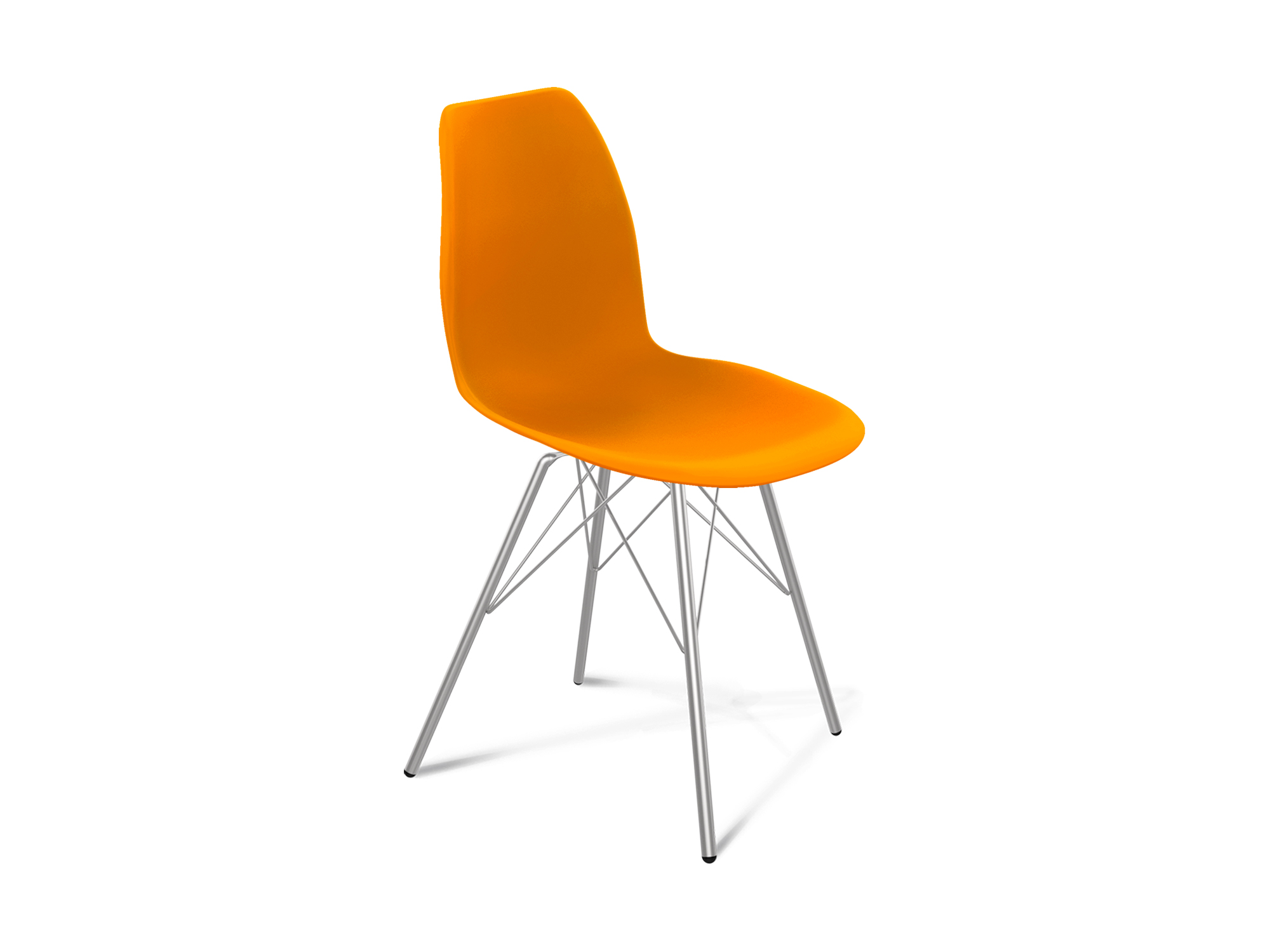 Стул SHT-S37 Оранжевый, Пластик стул sht st9 sht s37 коричневый металл