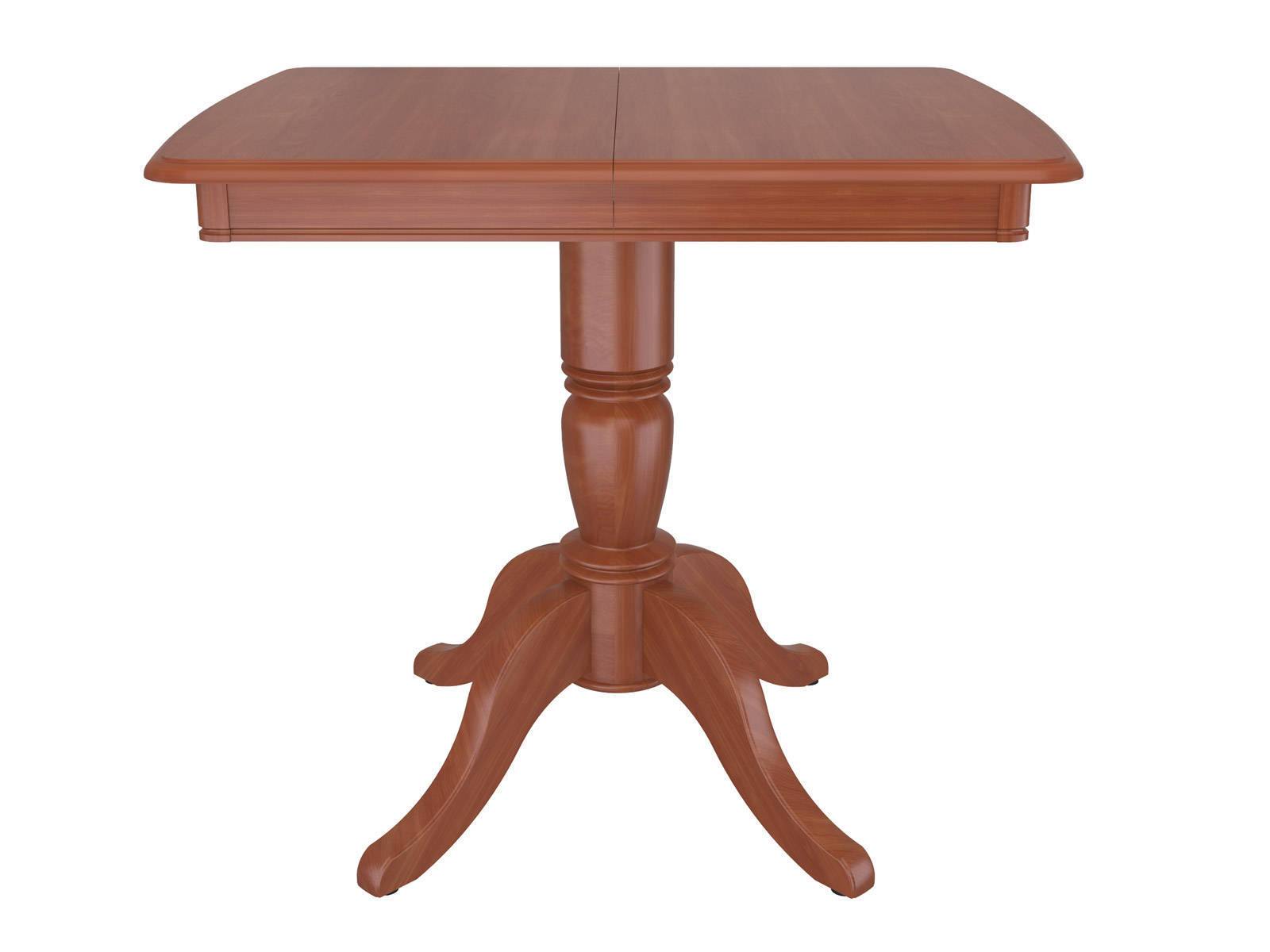 Кухонный стол Фламинго 11 Коричневый, Красный, Массив кухонный стол фиоре 1 коричневый красный массив