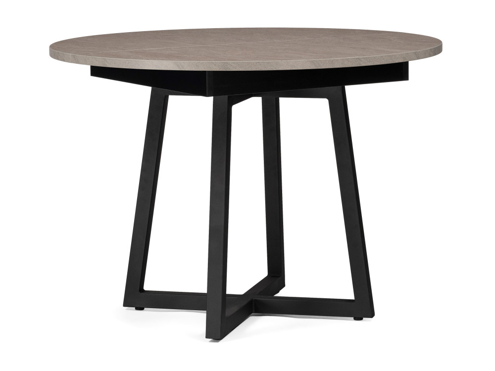 Регна черный / бежевый Стол деревянный Черный, Металл loft стол деревянный черный металл