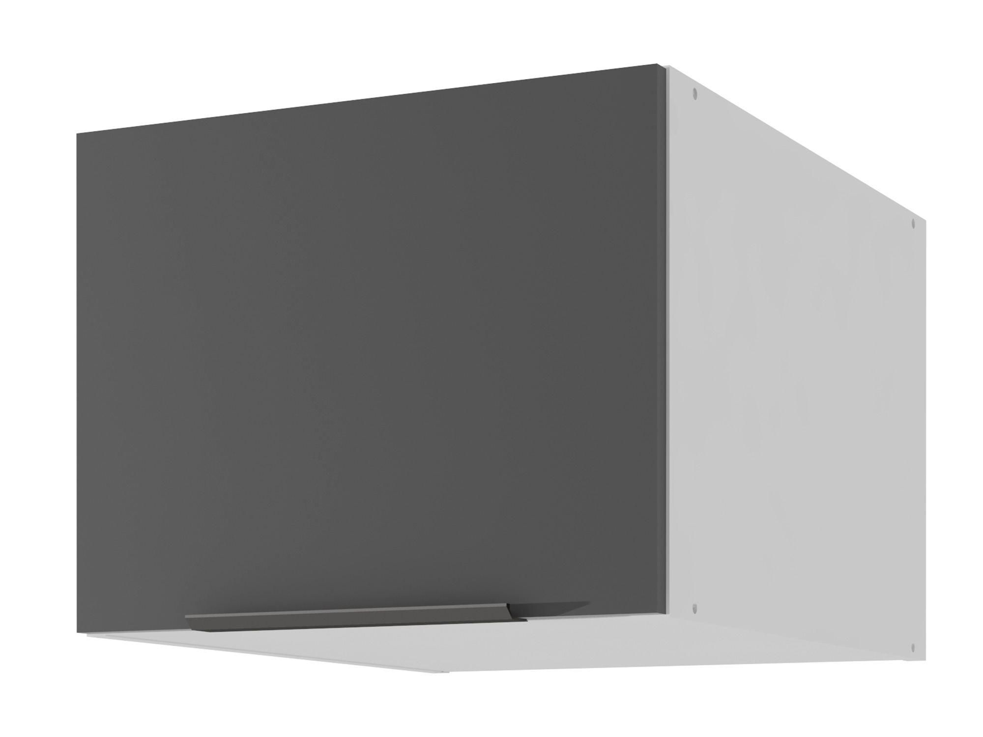 Шкаф антресольный 45 х 36 см Калипсо Белый, Черный, ЛДСП шкаф антресольный для мальчиков сенди белый фотопечать бежевый лдсп