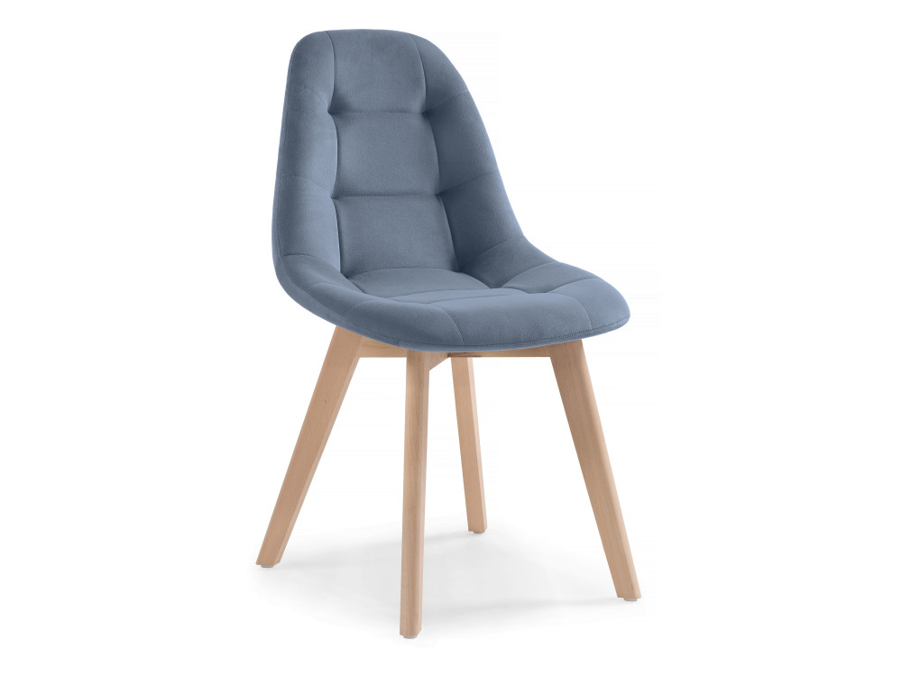 Filip blue / wood Стул деревянный синий, Массив бука bonuss light blue wood стул деревянный голубой массив бука