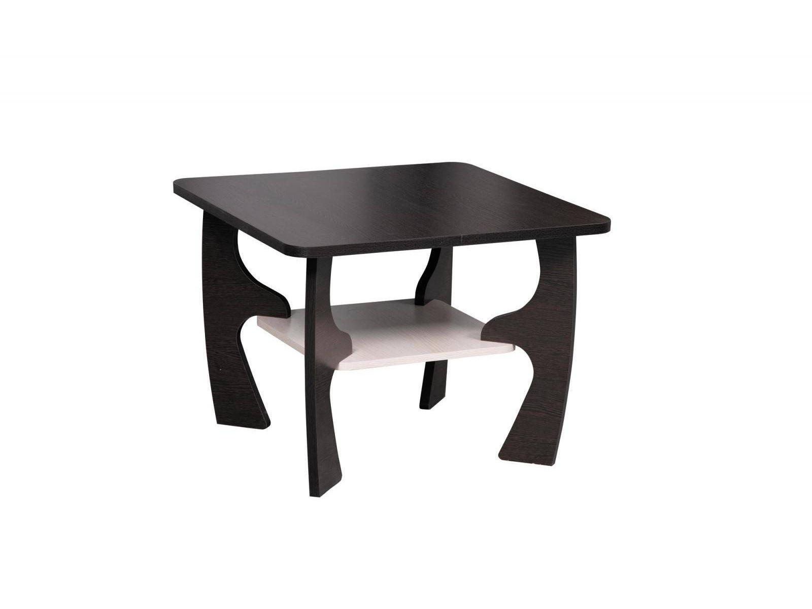 Журнальный стол Маджеста-5 венге/дуб Коричневый темный, ЛДСП стол журнальный мебелик оникс 3 венге дуб стайлинг