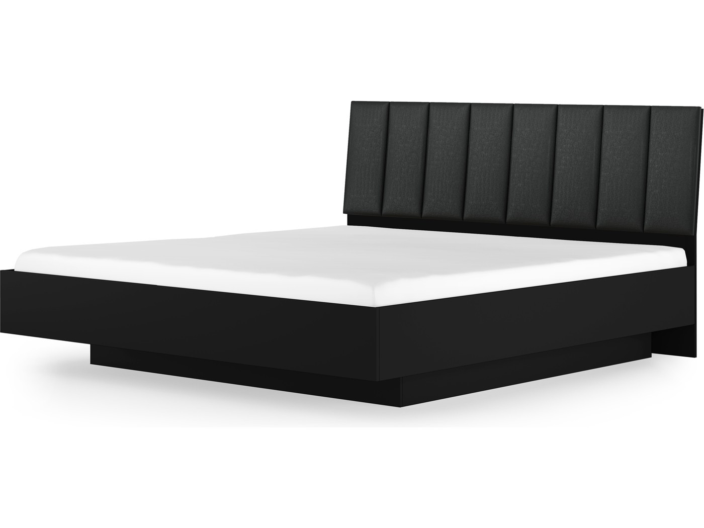 Кровать-7 с подъёмным основанием 1400 Марсель (Черный) ЛДСП кровать 7 с подъёмным основанием 1800 марсель белый белый лдсп