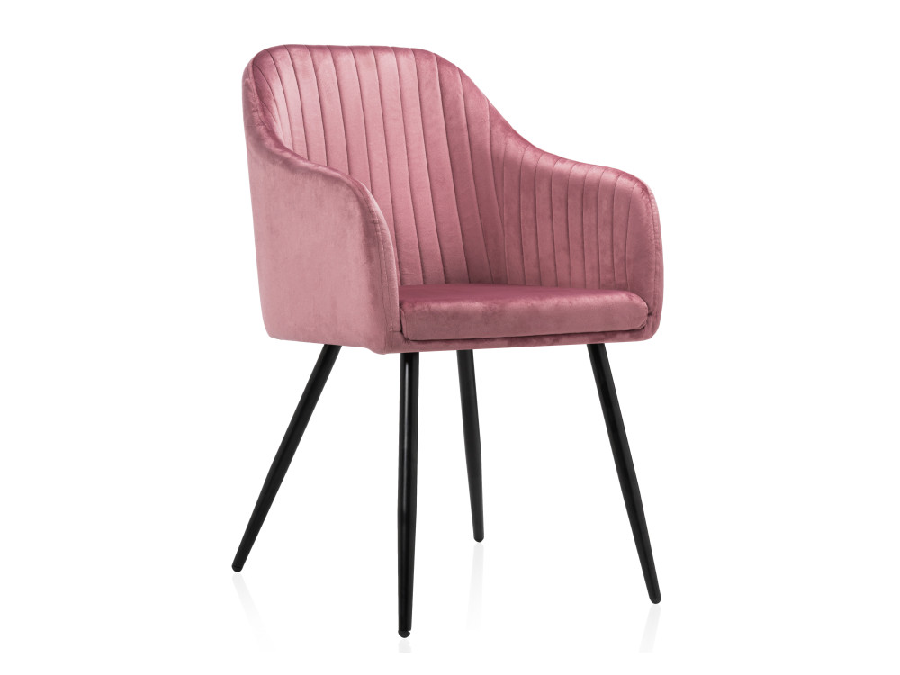 Slam dark pink Стул Черный, Металл capri pink wood стул розовый металл